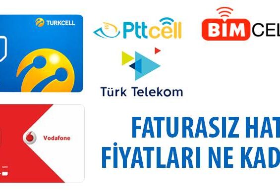 Faturasız hat fiyatları 2024? Yeni faturasız hat fiyatları 2024?