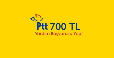 PTT 700 TL Yardım Başvurusu