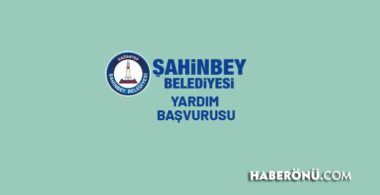 Şahinbey Belediyesi yardım başvurusu