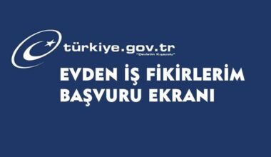 Evden iş fikirlerim SGK 1600 TL başvuru 2024?