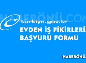 Evden iş fikirlerim 2024? Başvuru formu 2024?