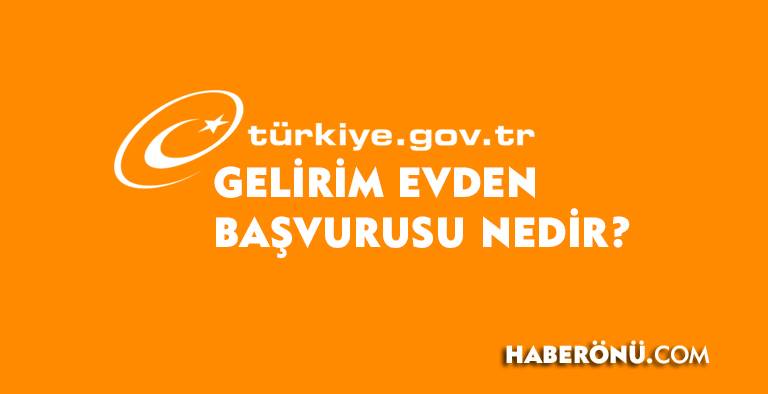 Gelirim evden başvurusu nedir 2024?