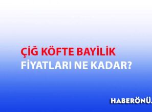 Çiğköfte bayilik fiyatları! Çiğköfte bayilik veren firmalar 2024