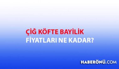 Çiğköfte bayilik fiyatları! Çiğköfte bayilik veren firmalar 2024