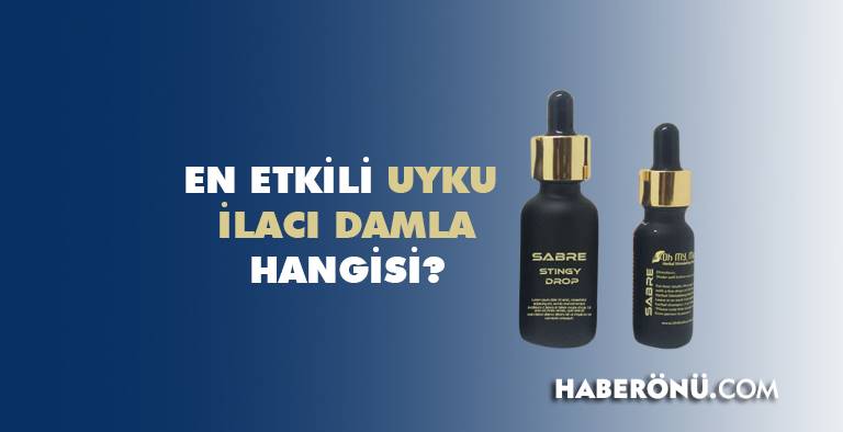 En etkili uyku ilacı damla?